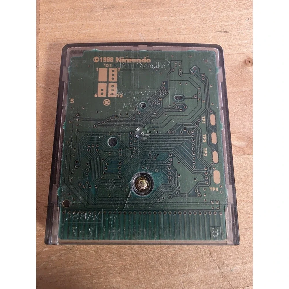 Legend Of Zelda Oracle Of Ages (Game Boy Color) Tested/Works Saves W/ Protector